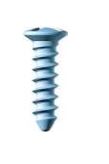 Facial Non Locking Screw, Ø 2.2 , Ø 1.3 , 06 mm, Light Blue