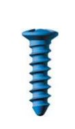 Facial Non Locking Screw, Ø 2.2 , Ø 1.5 , 08 mm, Blue