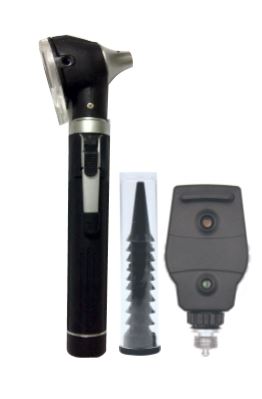 Combi Trulit Mini Otoscope M6, Ophthalmoscope M3 Set (Maroon) 2.5V LED