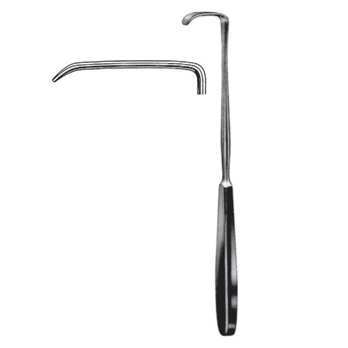 Langenbeck Retractor, 50x11mm, 22cm