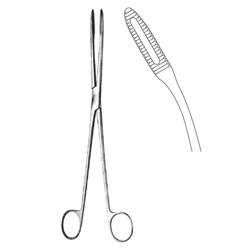 Maier Cotton Swab Forceps, Box Joint, Cvd, 20cm