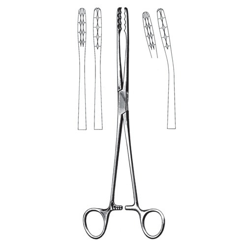 Ulrich Cotton Swab Forceps, Cvd, 22cm