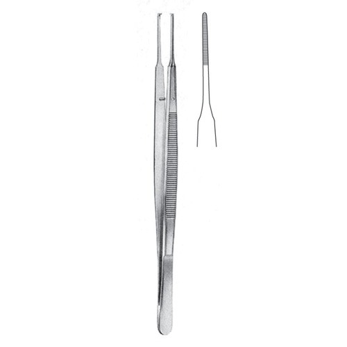 Gerald Dressing Forceps, Str, 18cm