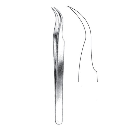 Micro Forceps, Cvd, 12cm