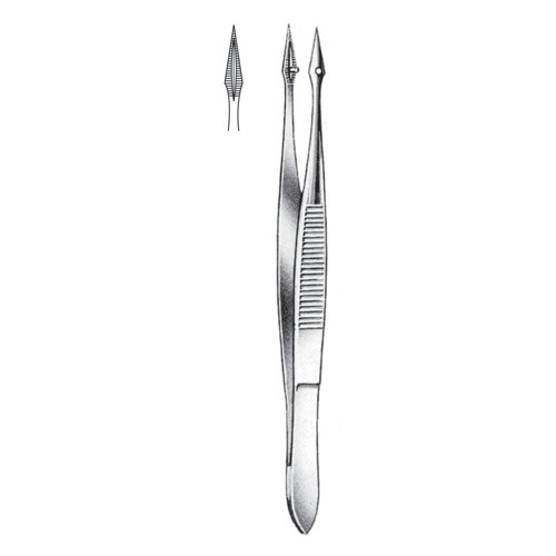 Hunter Splinter Forceps, Str, 10.5cm