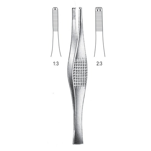 Ferris-Smith Tissue Forceps, 1x2 Teeth, 18cm