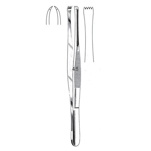 Stone Tissue Forceps, 15cm