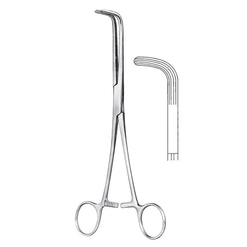 Mixter Pedical Clamp Forceps, 22cm