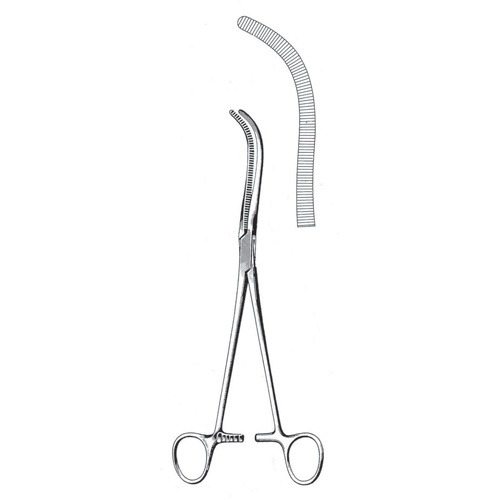 Mayo Kidney Pedicle Clamp Forceps, 23cm