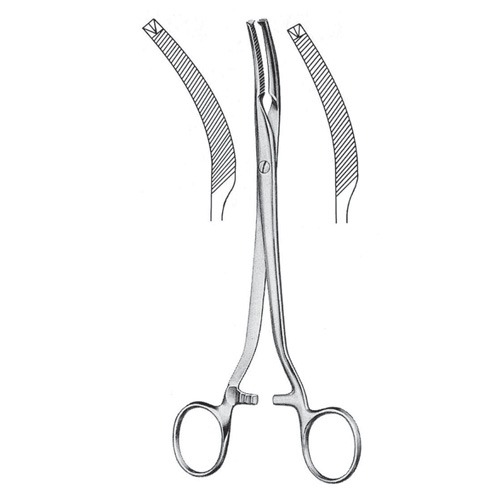 Mikulicz Peritoneal Clamp Forceps, Screw Joint, 20cm