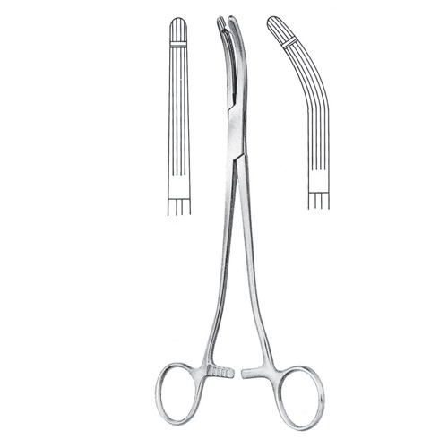 Heaney Ballentine Hysterectomy Forceps, Cvd, 21cm