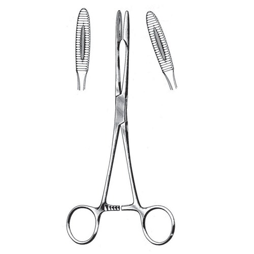 Gross-Mair Dressing Forcep SRT with ratchet 14.5cm