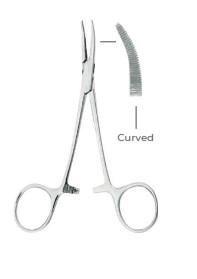 Halstead-Mosquito  Haemostatic Forceps Curved Fig. 2 ( 12 cm)