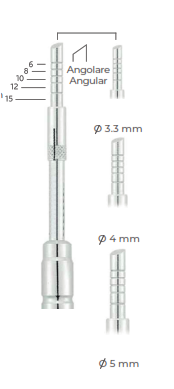 Osteotomes Angular  Ø 5 mm