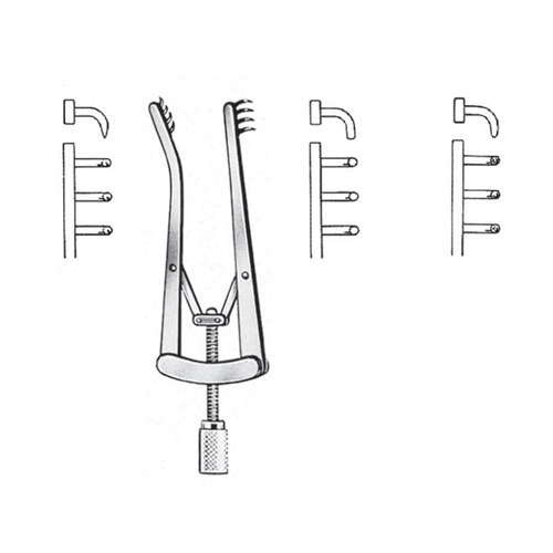 Alm Self Retaining Retractor, Blunt, 7cm