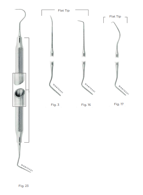 Goldman-Fox Flat tip  Combination Explorers - Probes, SC Light Fig. 17