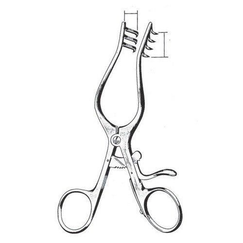 Weitlaner Wullstein Self Retaining Retractor,50x15mm Sharp, 13cm