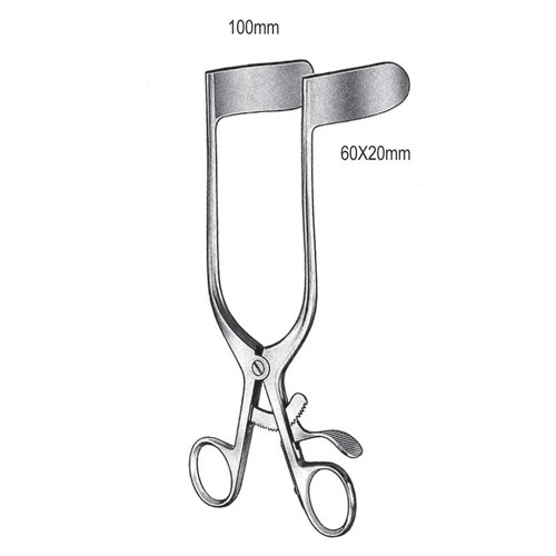 Rigby Self Retaining Retractor, 18cm