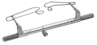 Schott Eye Speculum fenestrated, for infants, 13 g