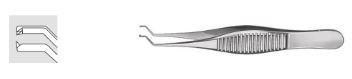 Hess-Engelking Iris Forceps 1 x 2 teeth