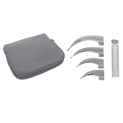 Macintosh Conventional Laryngoscopes Set with 5 Blades