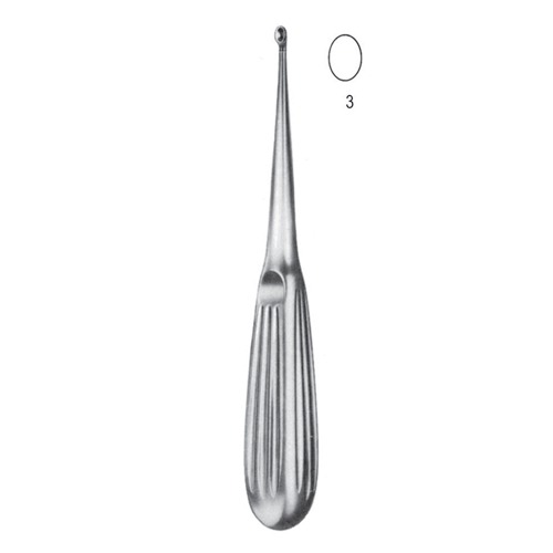 Spratt Bone Curettes, 16.5cm, Fig. 3