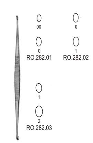 Williger Bone Curettes, 13.5cm