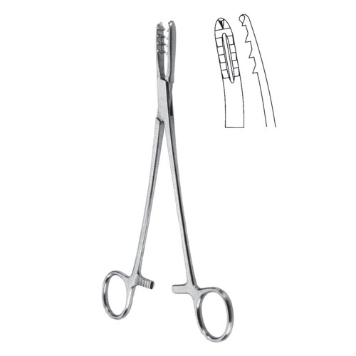 Birsher-Ganske Sequestrum And Cartilage Seizing Forceps, 20cm,