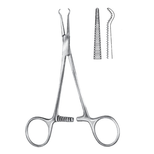 Bone Holding Forceps, 14cm,