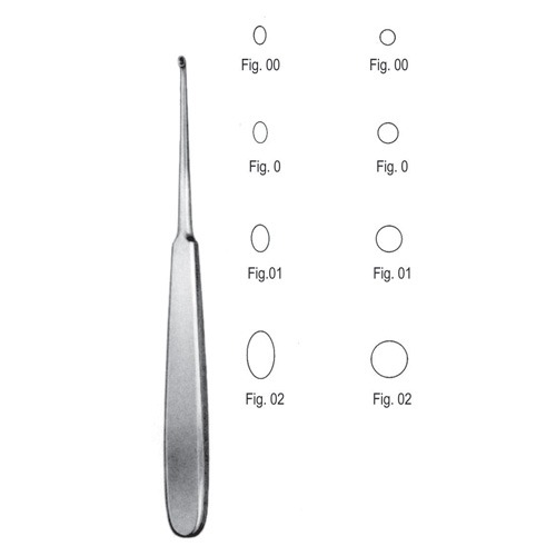 Williger Bone Curettes, 17.5cm, Fig. 02