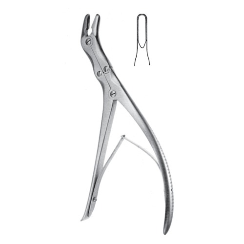 Leksell Bone Rongeur Forceps, 23cm, 8mm