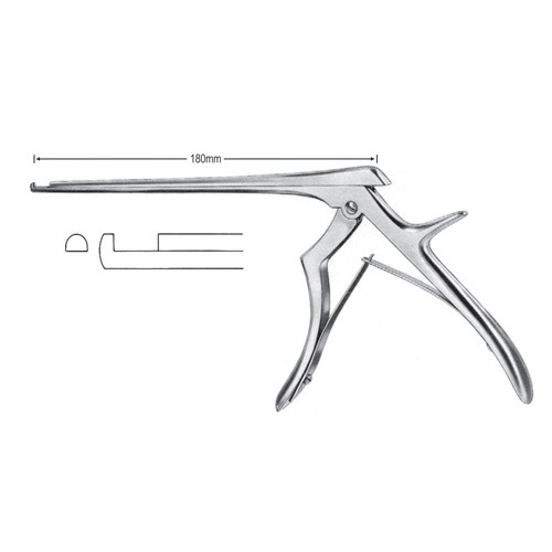 Ferris-Smith-Kerrison Intervertebral Dics Rougeurs 4mm, 180mm Cutting Up Ward