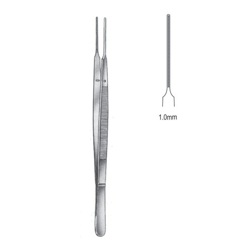 Debakey-Gerald Atrauma Tissue Forceps 18cm, 1.0mm