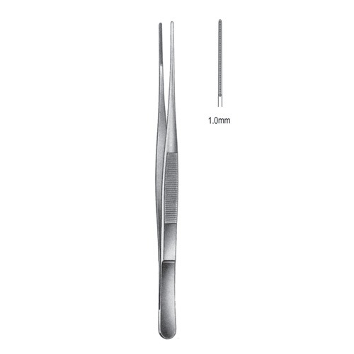 Debakey-Diethrich Atrauma Tissue Forceps 24cm, 1.0mm