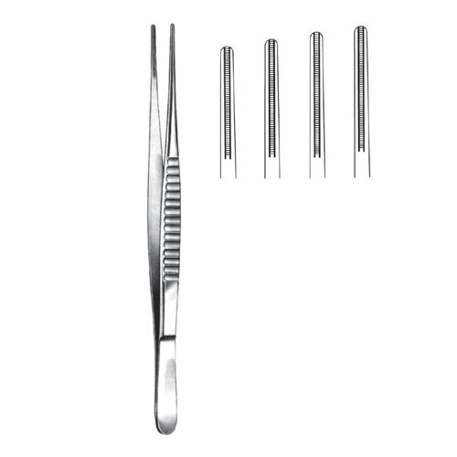 De Bakey Atrauma Tissue Forceps 24cm, 2.7mm