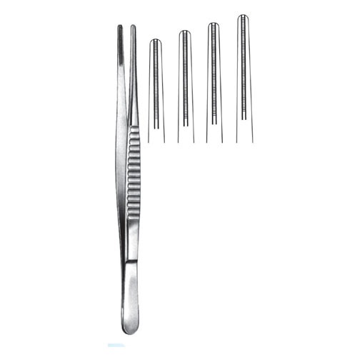 De Bakey Atrauma Tissue Forceps 16cm, 3.5mm