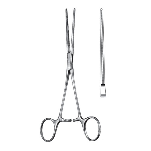 De Bakey Atrauma Cardiovascular Forceps, Straight, 17cm