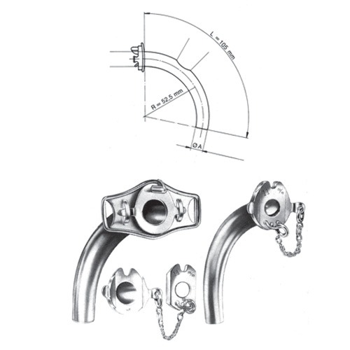 Tracheal Tubes A.8 , L.105 , R.52.5