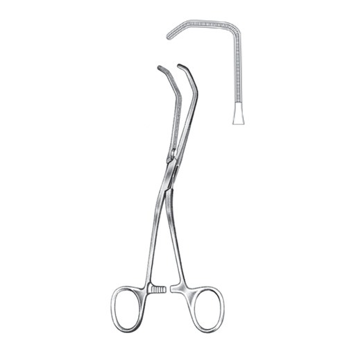 De Bakey-Reynolds Atrauma Cardiovascular Forceps, 18cm