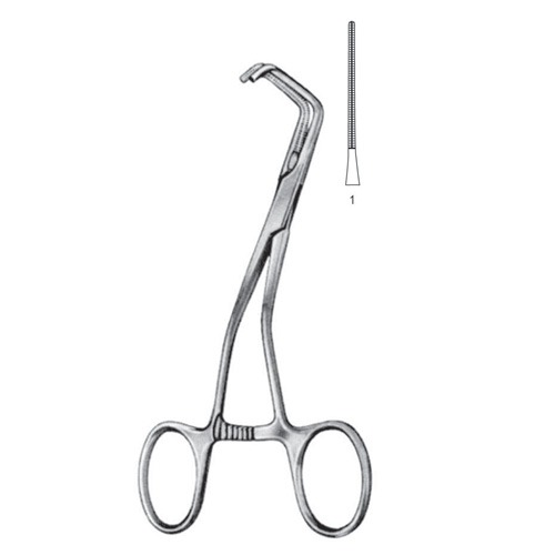 Atrauma And Pediatric Clamps, 14.5cm, Fig. 1