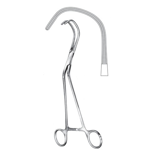 Liddle Atrauma Cardiovascular Forceps, 27cm