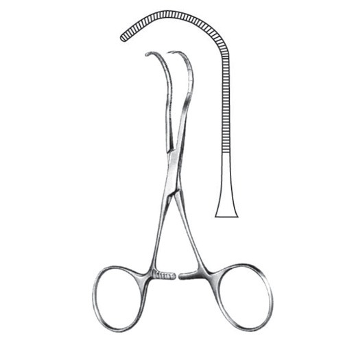 Castaneda Neonatal Pediatric Clamps, Delicate Pattern, 12.0cm