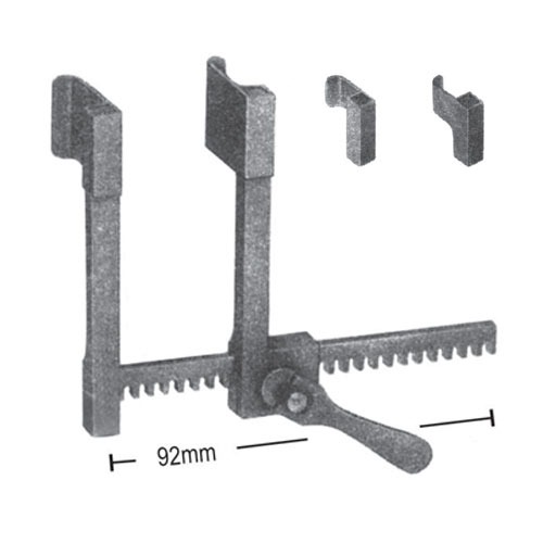 Struck Rib Spreaders (For Infant), Aluminum