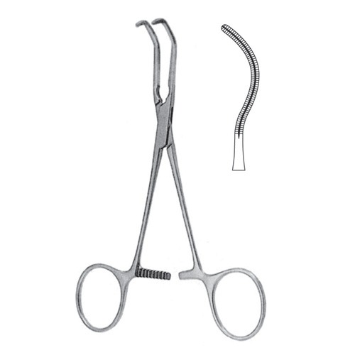 Cooley Atrauma Cardiovascular Forceps, 14.0cm