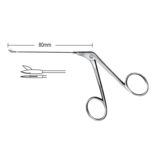 Wullstein Micro Ear Scissors, 4.0x0.8mm Straight