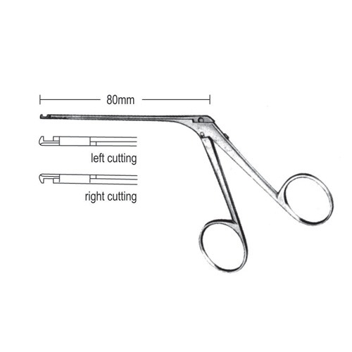 House-Dieter Crura And Malleus Nippers, 80mm, Right Cutting