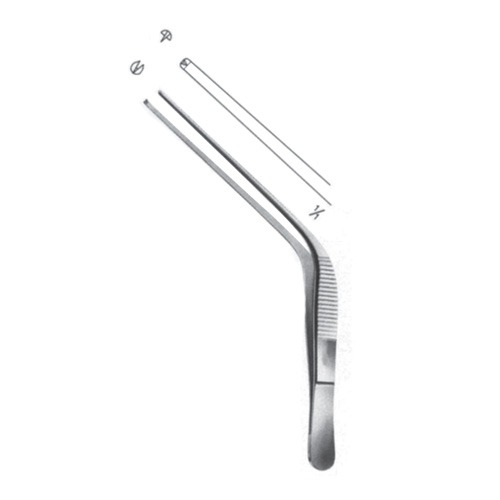 Troeltsch Ear Dressing Forceps, 11.5cm