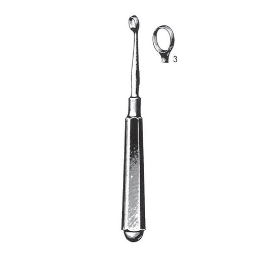 Piffard Lupus Curettes, 14.5cm, 3