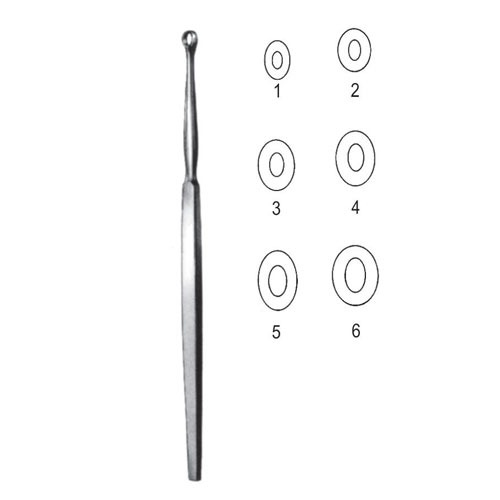 Wolff Lupus Curettes, 14.0cm, 4