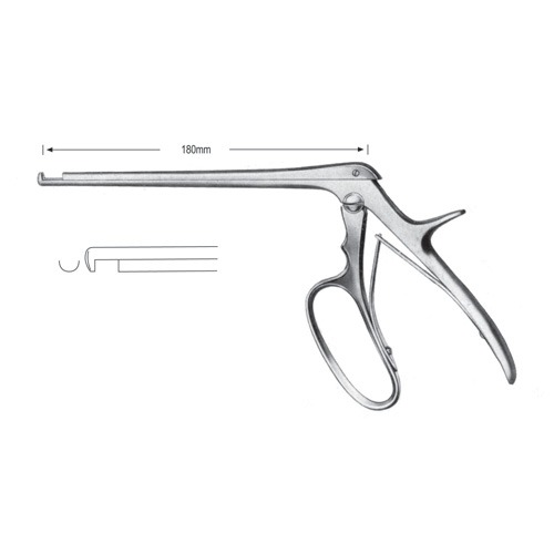 Ferris Smith Kerrison Rongeur Forceps, 3x5mm, Downward